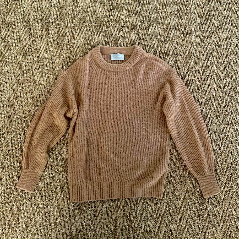 Everlane Alpaca Sweater Small Beige